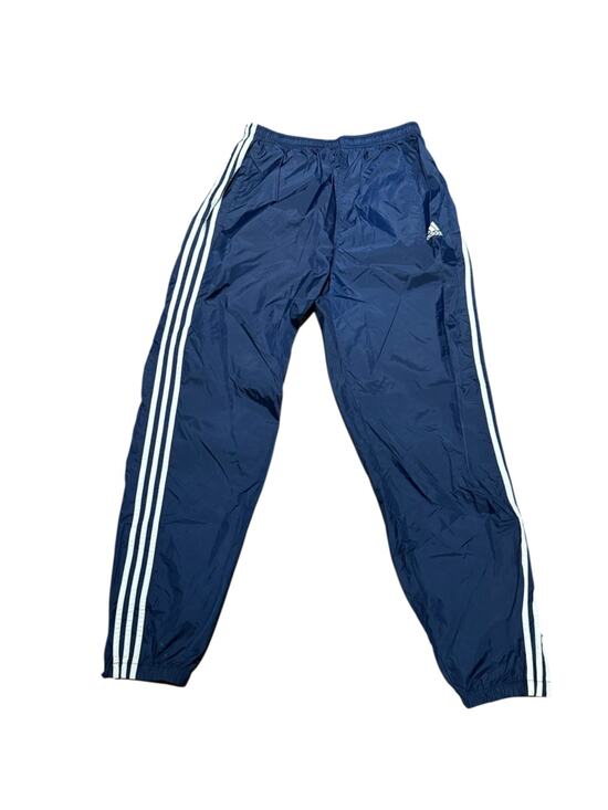 adidas Other - Adidas Dark Blue Jogger Track Pants Zip Ankle White Stripes in a Men’s Large